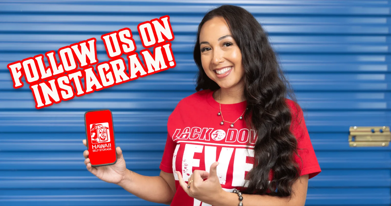 Hawaiʻi Self Storage social campaign artwork